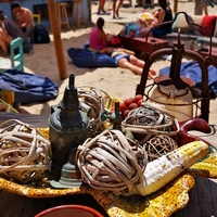 Photo de france - La plage de la Roquille et le Mango's Beach Bar